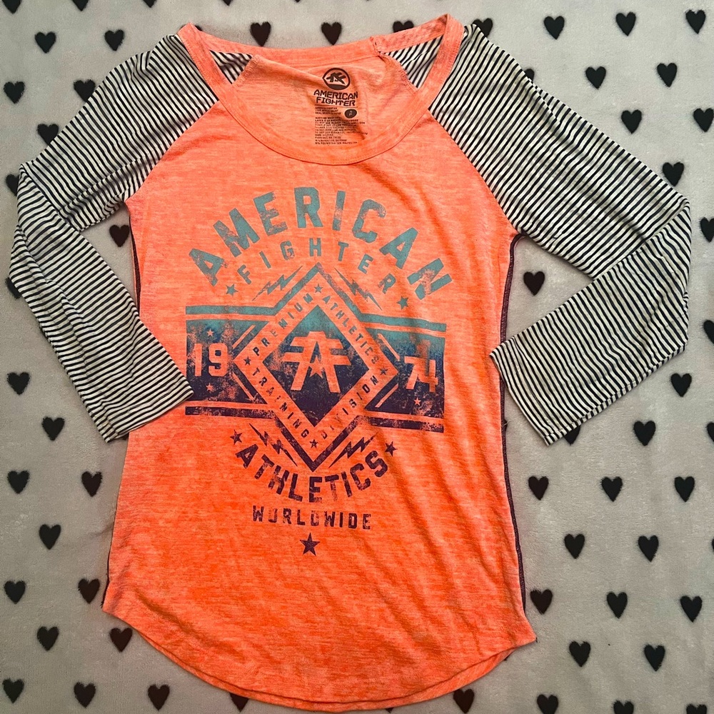 American Fighter 3/4 sleeve